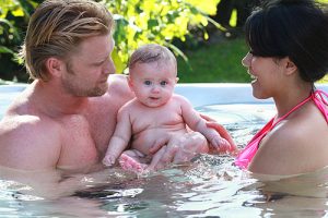 Read more about the article Can a Baby Go in a Hot Tub: Impact of Hot Bath