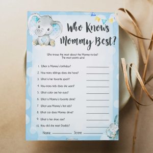 Read more about the article Who Knows Mommy Best Baby Shower Game