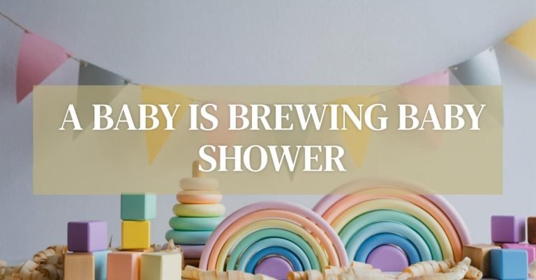 A Baby is Brewing Baby Shower