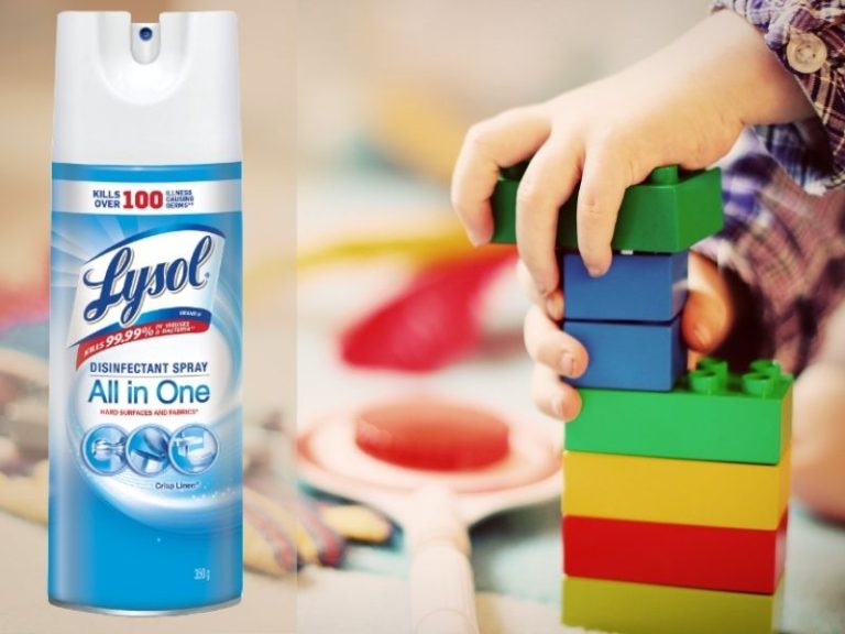 Is Lysol Spray Safe for Baby Toys