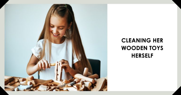 how to clean wooden baby toys effectively