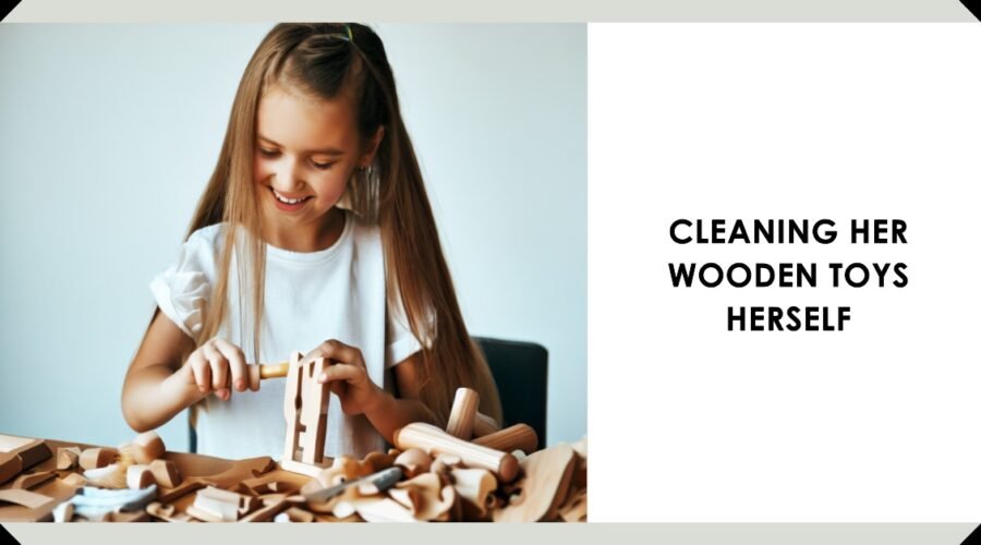 how to clean wooden baby toys effectively