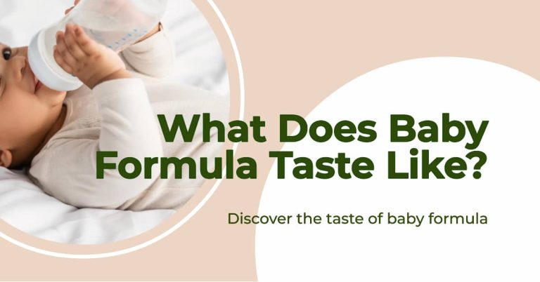 What Does Baby Formula Taste Like