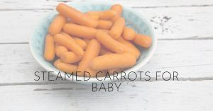 Read more about the article How to Steam Carrots for Baby: Most Fruitful Methods