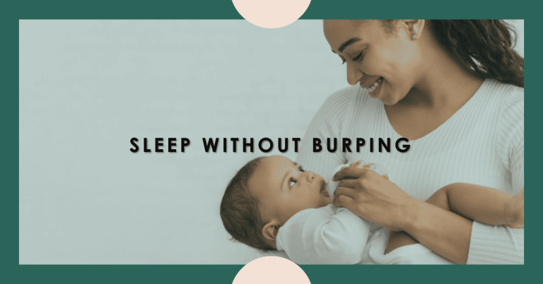 Is It Ok to Put Baby to Sleep Without Burping