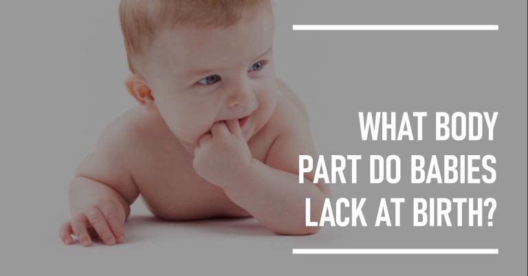 What Body Part Do Babies Lack at Birth?