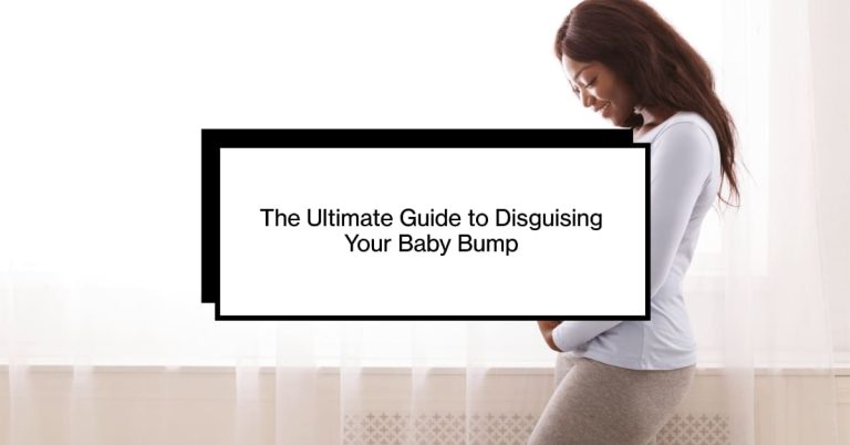 how to hide a pregnancy bump for 9 months