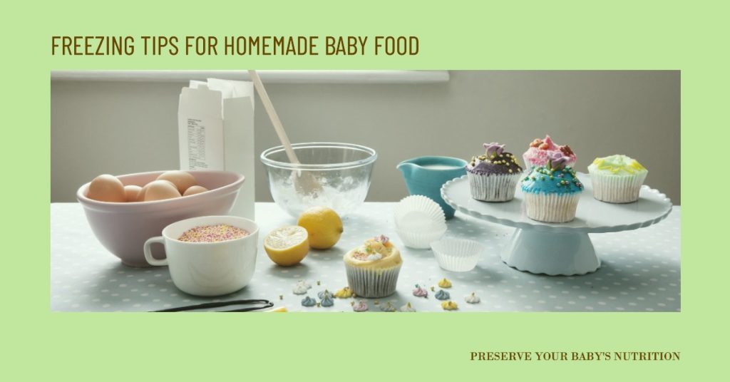 How to Store Homemade Baby Food in Freezer 