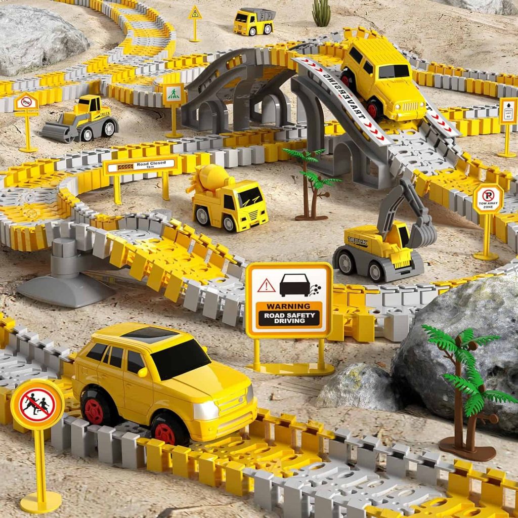 Construction Toys Race Tracks for Boys Kids