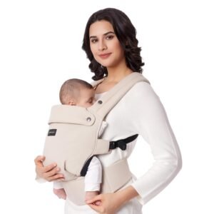 Read more about the article Snuggle in Style: Our Cozy Review of the Momcozy Baby Carrier!