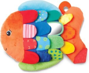Read more about the article Fin-tastic Fun: A Review of the Melissa & Doug Flip Fish Toy for Tummy Time!