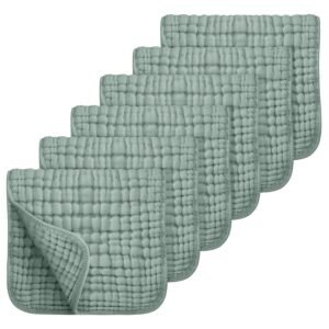 Read more about the article Snuggle-Soft Savings: Our Review of Looxii’s Adorable Dark Green Burp Cloths!