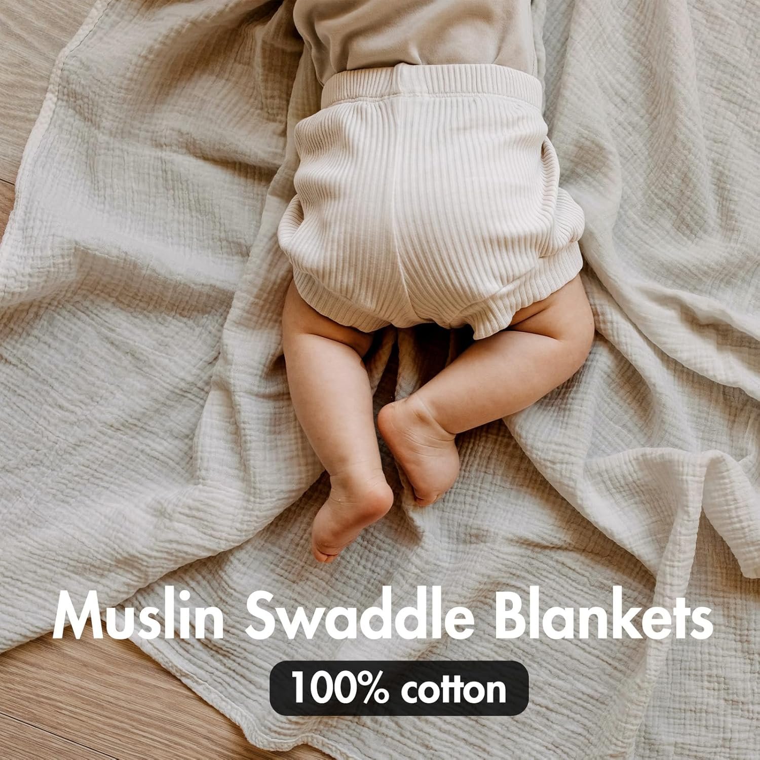 Lyrichom Muslin Swaddle Blankets