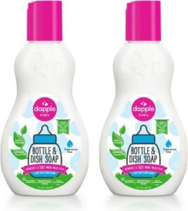 Read more about the article Dapple Delight: The Perfect Soap for Baby Bottles on the Go!