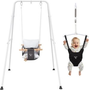 Read more about the article Bouncing Joy: The Ultimate 2-in-1 Baby Jumper and Swing Experience!