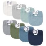 Bib-tastic Baby Essentials: The Adorable Konssy Muslin Bibs Review!