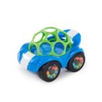 Vroom Vroom Fun: A Review of the Bright Starts Oball Easy Grasp Rattle & Roll Car!