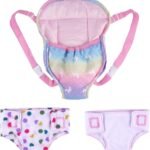 Tiny Treasures: A Delightful Review of the BABESIDE Reborn Baby Doll Carrier Set