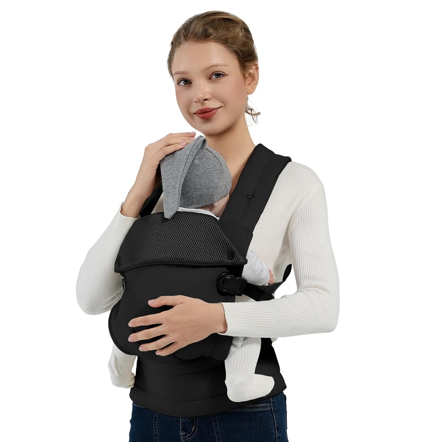 Read more about the article From Newborn Snuggles to Toddler Adventures: A Review of the Adjustable Baby Carrier!