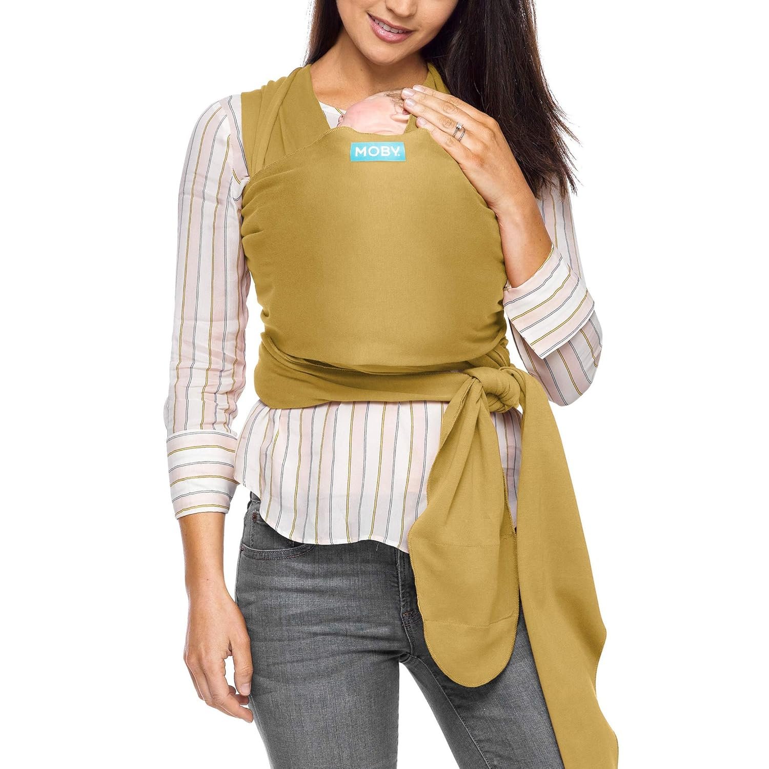 You are currently viewing Cuddle in Color: A Delightful Review of the Moby Wrap Baby Carrier in Curry