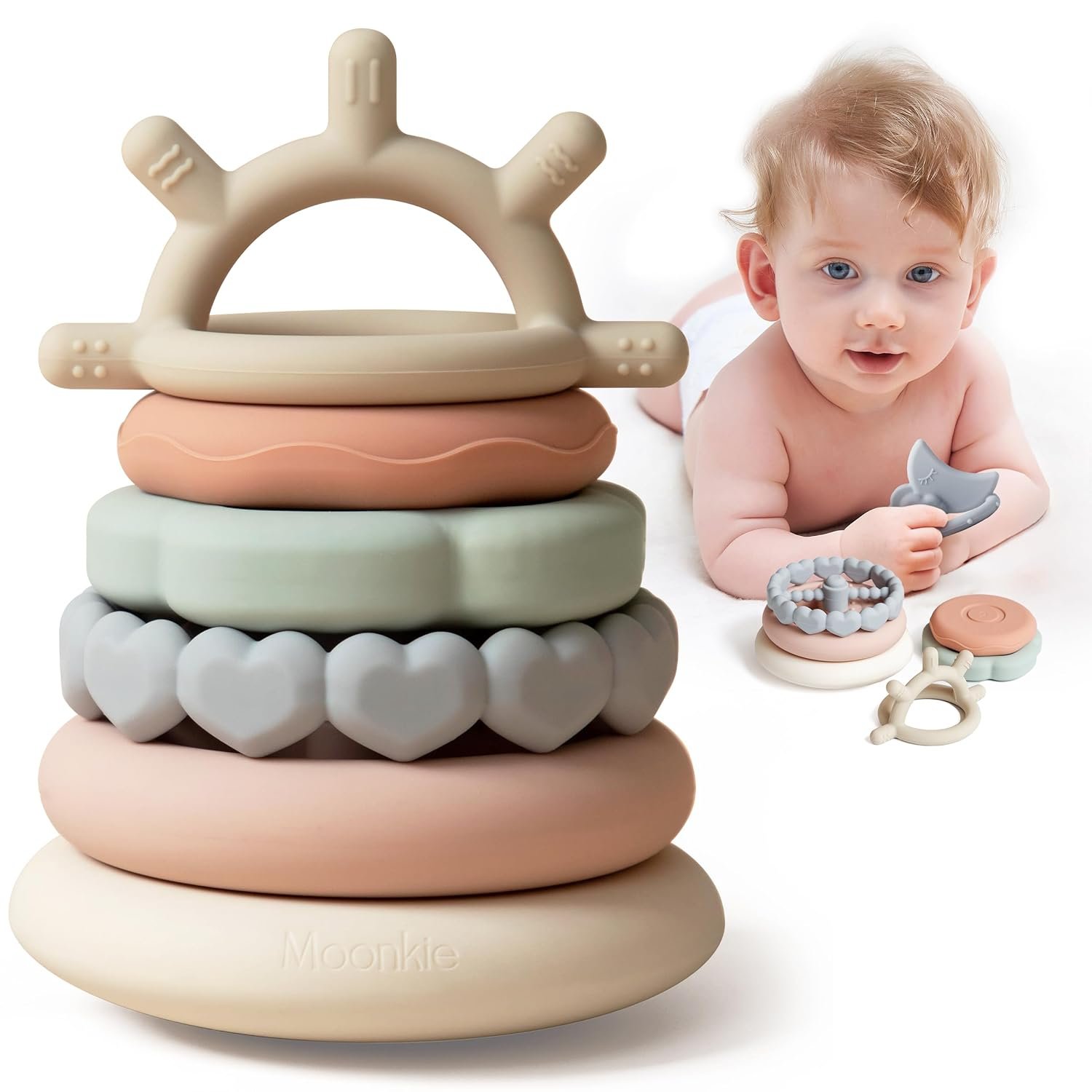 You are currently viewing Stacking Joy: Discover the Magic of Moonkie Circles for Tiny Hands!