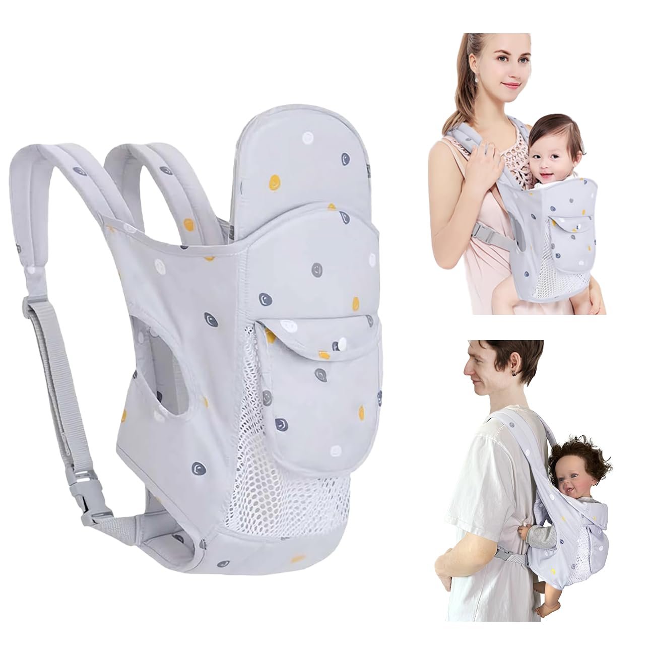 Read more about the article Snuggle Up: The Perfect 4-in-1 Baby Carrier for Growing Families!