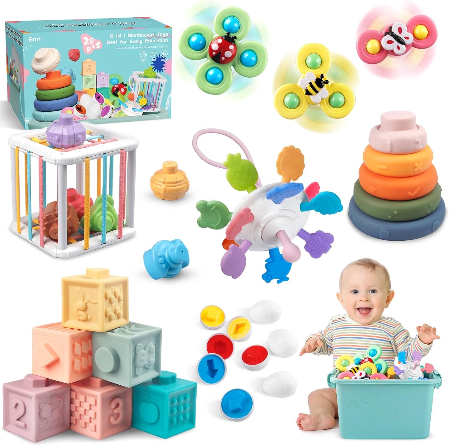 Read more about the article Playful Adventures: Exploring the Magic of 6-in-1 Baby Toys