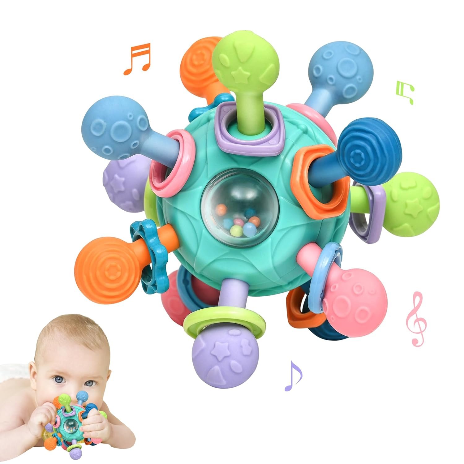 You are currently viewing Tiny Teeth and Tremendous Play: A Review of Baby Montessori Teething Toys!