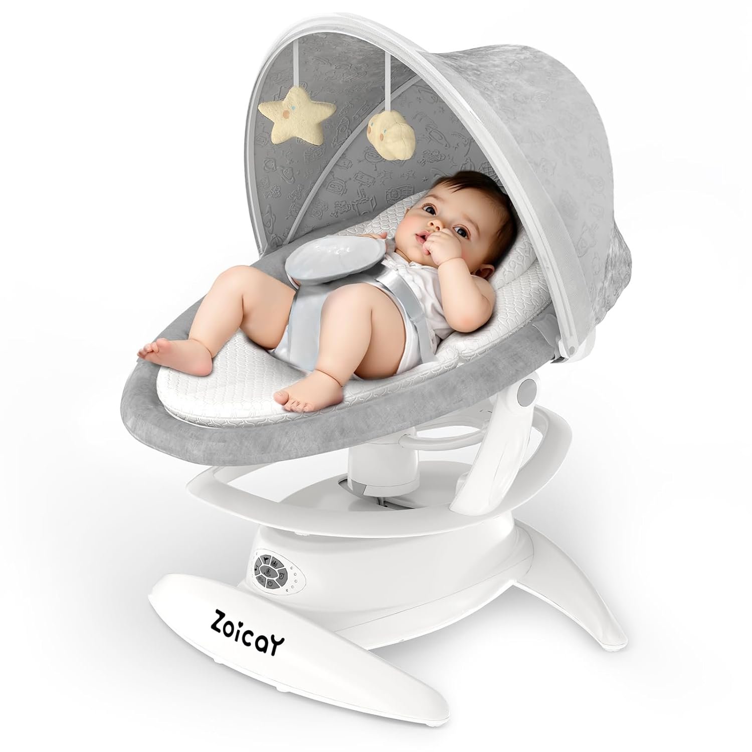 Read more about the article Gentle Moments: A Review of the Zoicay 3-in-1 Baby Swing