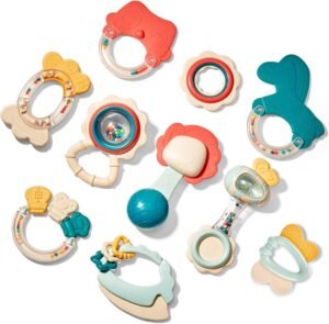 Read more about the article Tiny Treasures: A Review of Hahaland Baby Rattles and Teething Toys for Little Explorers