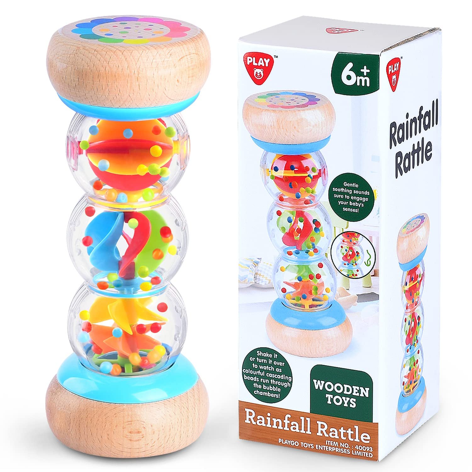 Read more about the article Rainy Day Delight: A Colorful Review of the PLAY Rainmaker Rainbow Rain Stick!