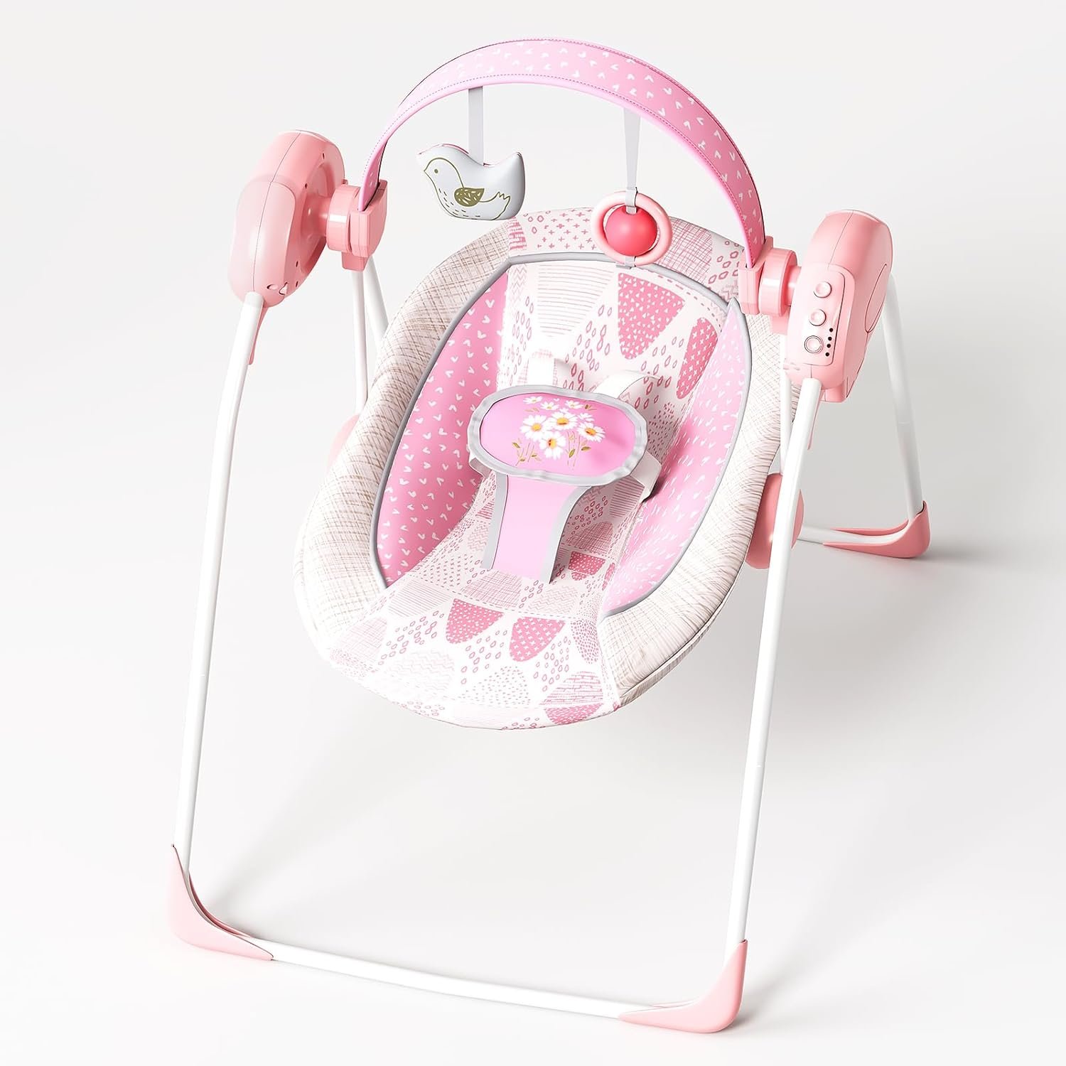 Read more about the article Swinging into Cuteness: A Review of the Pink Electric Baby Swing