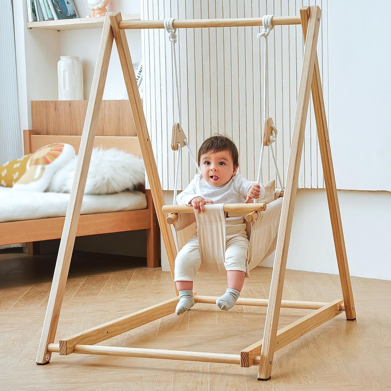 Read more about the article Swinging into Joy: A Playful Review of the Avenlur Spruce Baby and Toddler Foldable Swing Set
