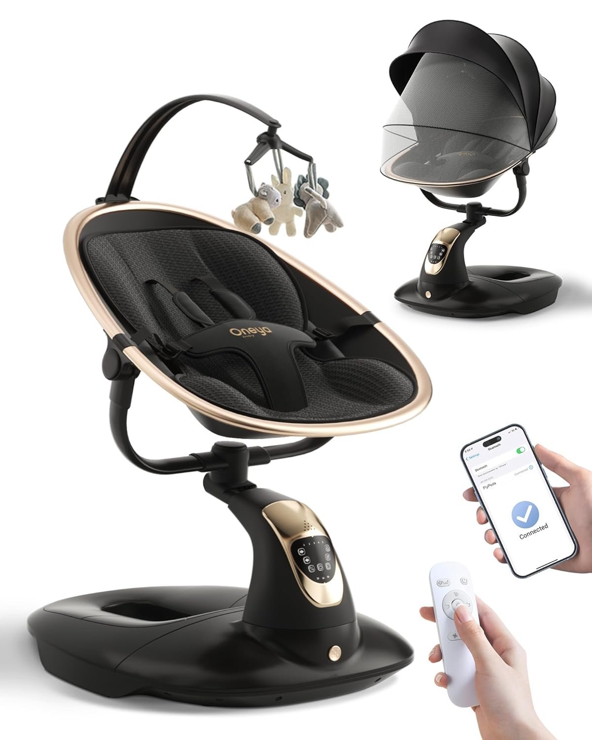 Read more about the article Swingsational Comfort: The Perfect Electric Baby Swing for Happy Little Ones!