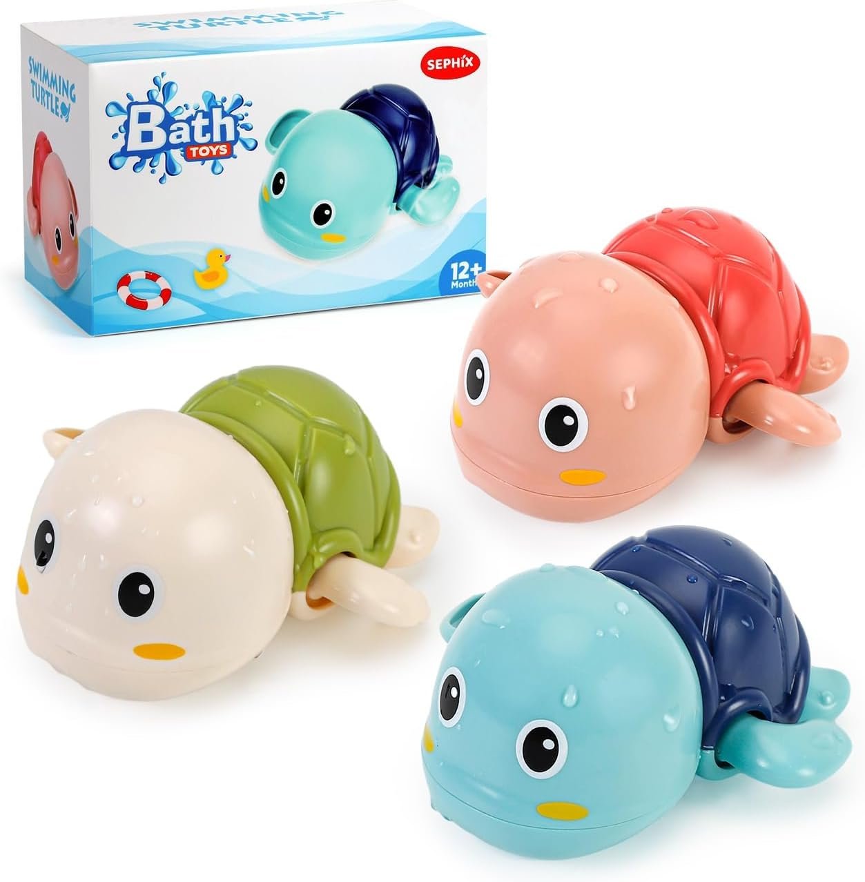 Read more about the article Making Bath Time a Splash-tacular Adventure with SEPHIX Turtle Toys!