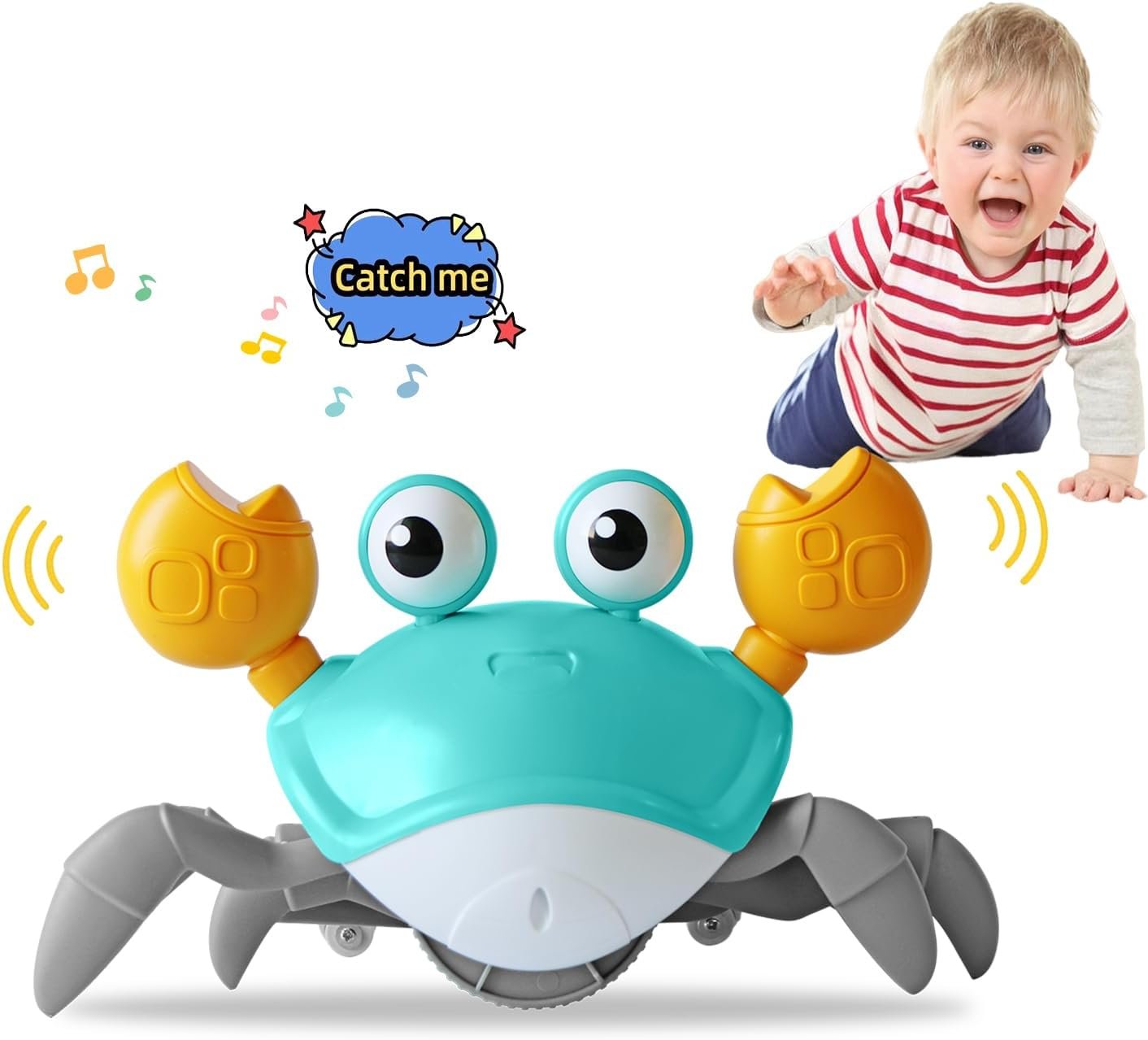 Read more about the article Crawling into Fun: A Review of the Adorable Crawling Crab Baby Toy!