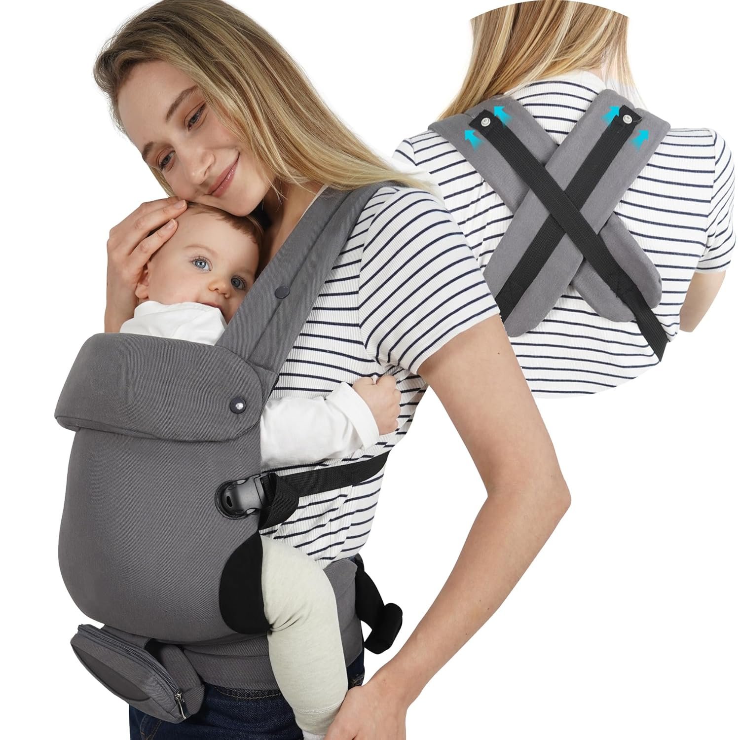 Read more about the article Snuggle and Go: The Ultimate 4-in-1 Baby Carrier for Every Adventure!