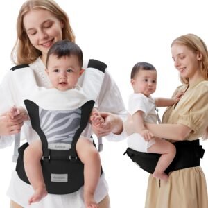 Read more about the article Snuggle in Style: A Cozy Review of the 4-in-1 Baby Carrier from Newborn to Toddler