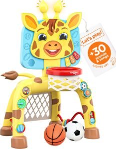 Read more about the article Giraffe Goals: Fun and Playtime with Move2Play’s Activity Center!