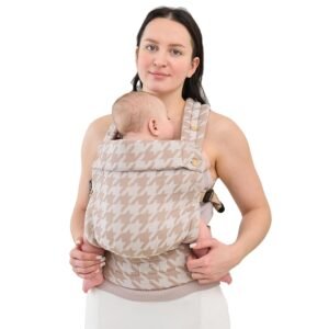 Read more about the article Snuggle Up in Style: A Review of the Houndstooth Baby Carrier for Growing Families