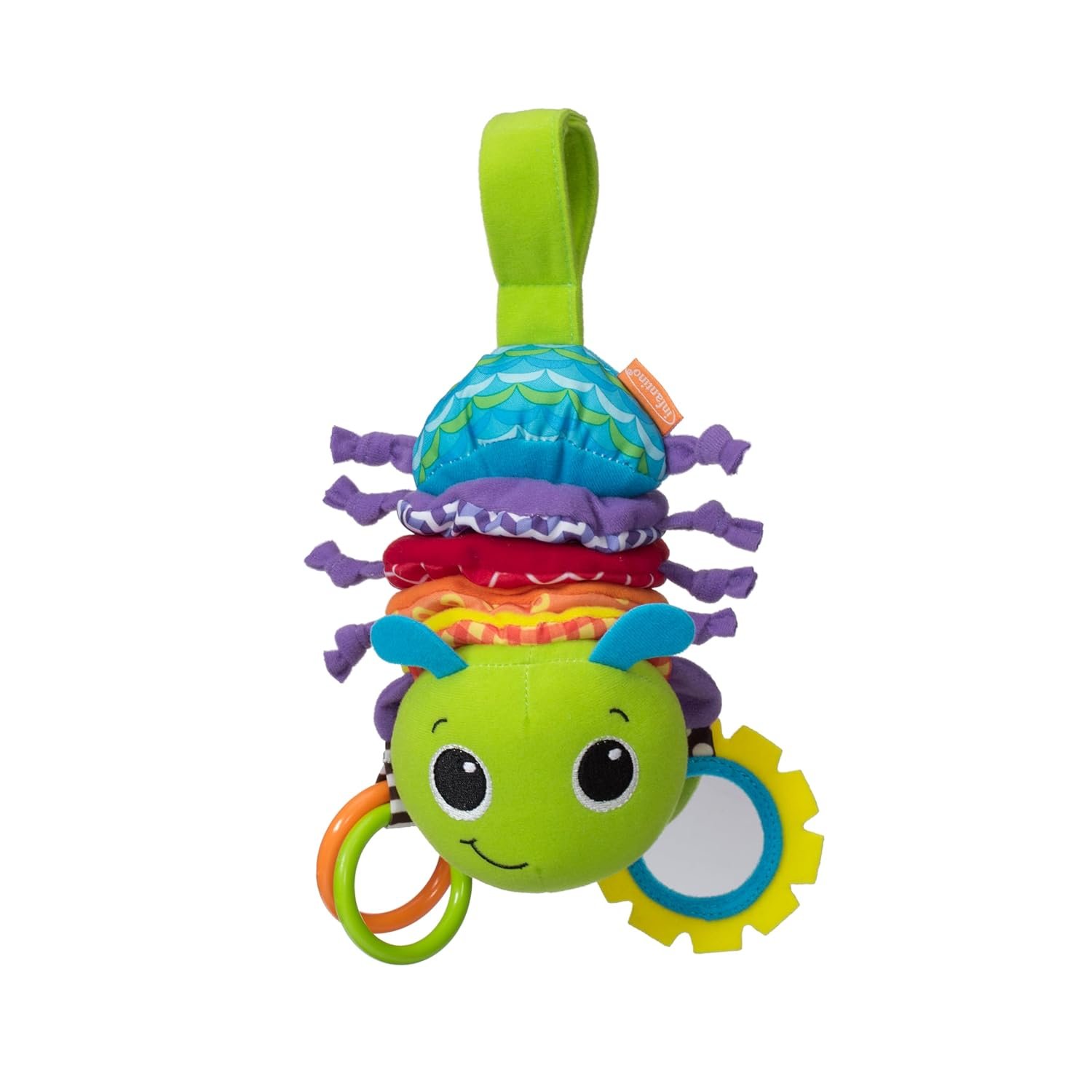 Read more about the article Snuggle and Play: A Review of the Infantino Hug and Tug Musical Bug