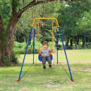 Read more about the article Swinging into Fun: A Review of the Ultimate 3-in-1 Toddler Swing Set
