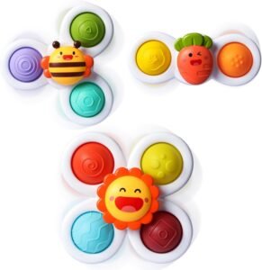 Read more about the article Spinning Joy: A Review of the ALASOU Pop Suction Cup Spinner Toys