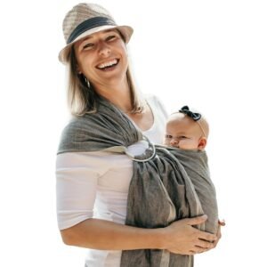 Read more about the article Snuggle in Style: A Heartfelt Review of the Hip Baby Wrap Ring Sling Carrier