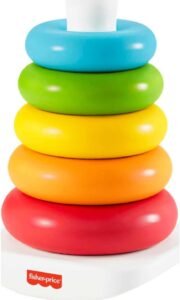 Read more about the article Playful Stacking Fun: A Review of Fisher-Price’s Eco-Friendly Rock-A-Stack Rings!