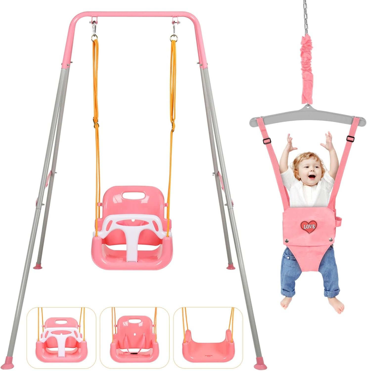 Read more about the article Swinging into Fun: The Ultimate 4-in-1 Toddler Swing Set Review