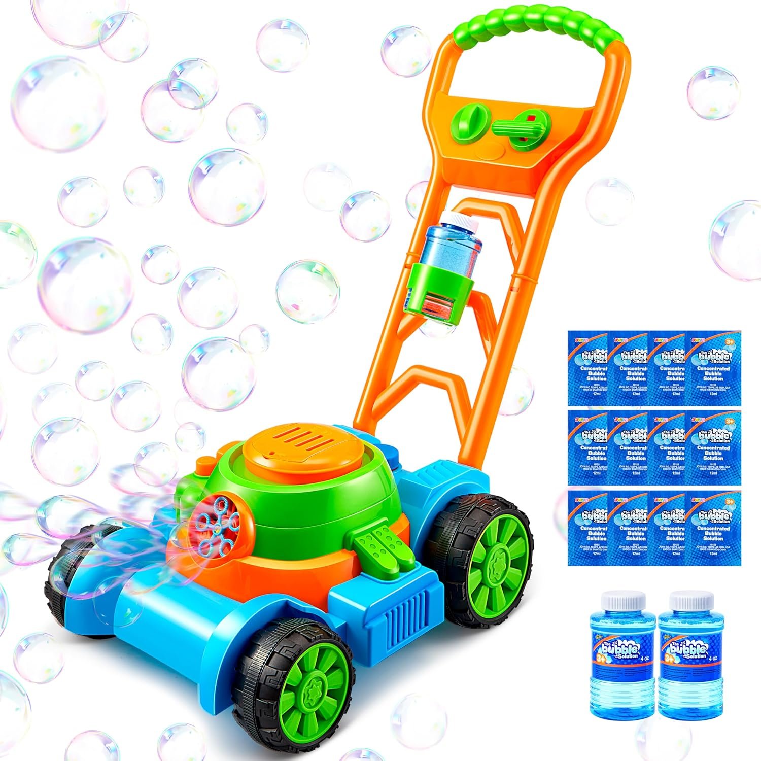 Read more about the article Bubbly Adventures: The SLOOSH Bubble Lawn Mower Review for Little Explorers!