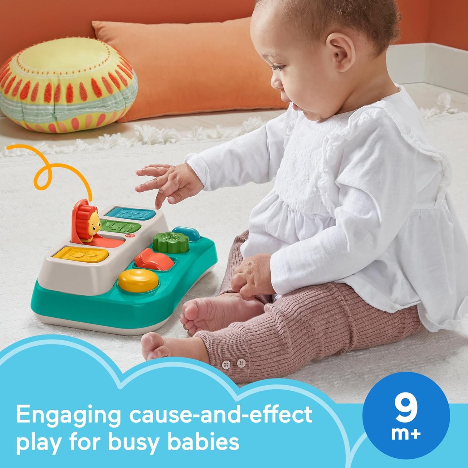 Fisher-Price Busy Buddies Pop-Up Activity Toy