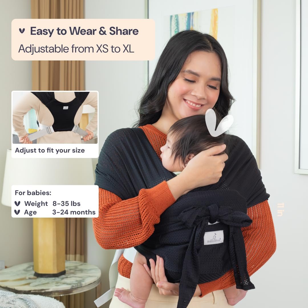 BabbleRoo Baby Wrap Carrier