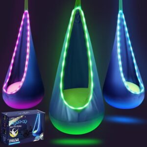 Read more about the article Swinging into Wonder: A Sparkling Review of the Light Up Kids Pod Swing!